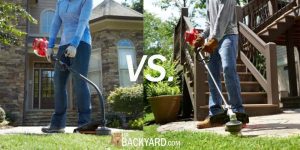 Lawn Care 101 Straight Shaft vs. Curved Shaft Trimmer