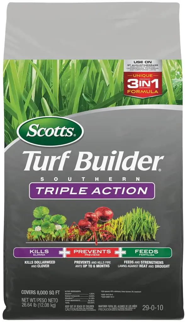 Scotts Turf Builder Southern Triple Action