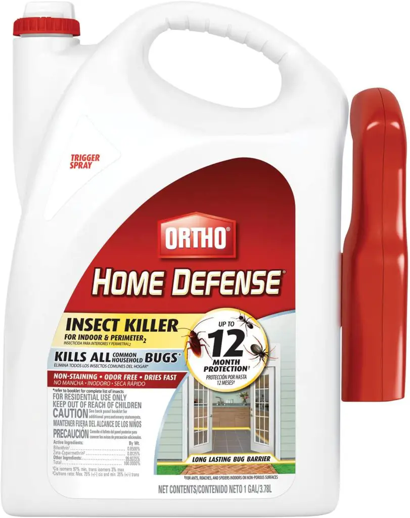 Insecticides kill ants